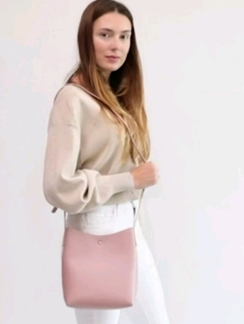 Samara Shoulder Bag Light Pink Anthropologie